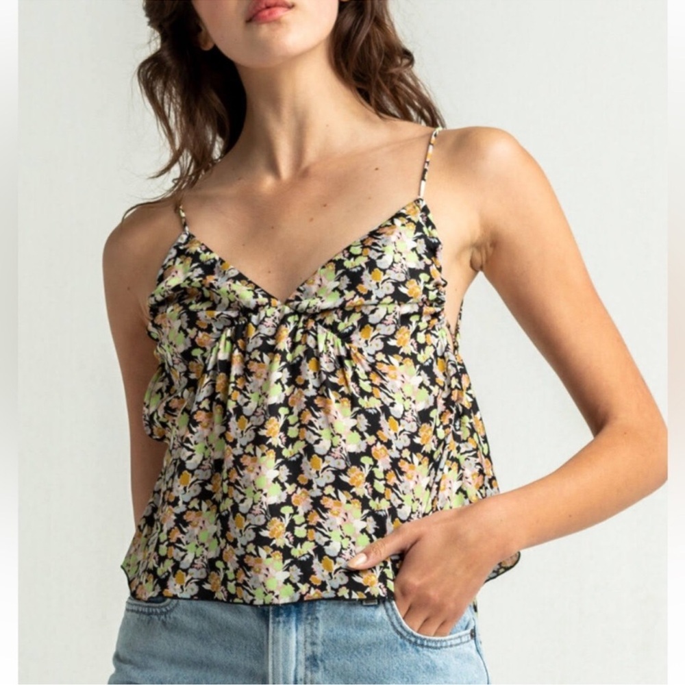 Free People Gardenia Print Camisole